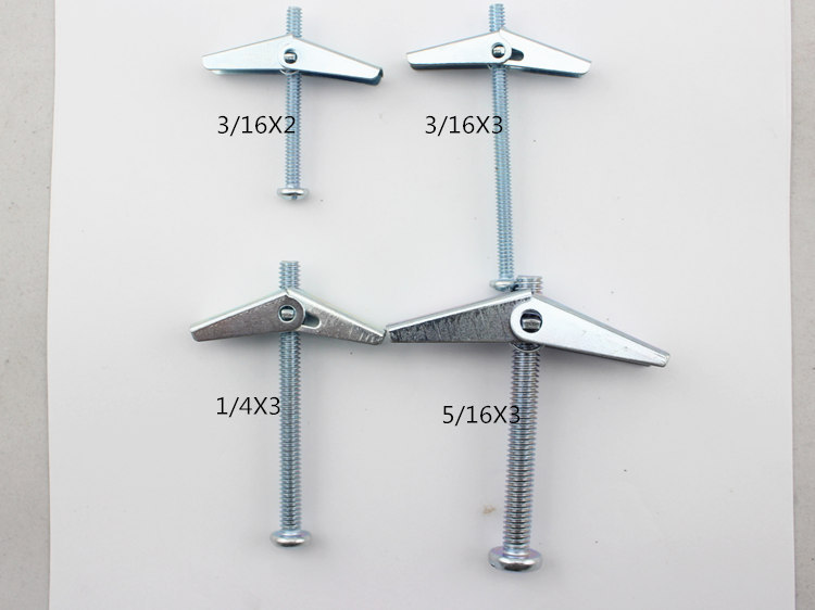 铁飞机膨胀 伞膨胀螺丝 兰花夹配螺栓 空心砖 预制板专用单个起拍