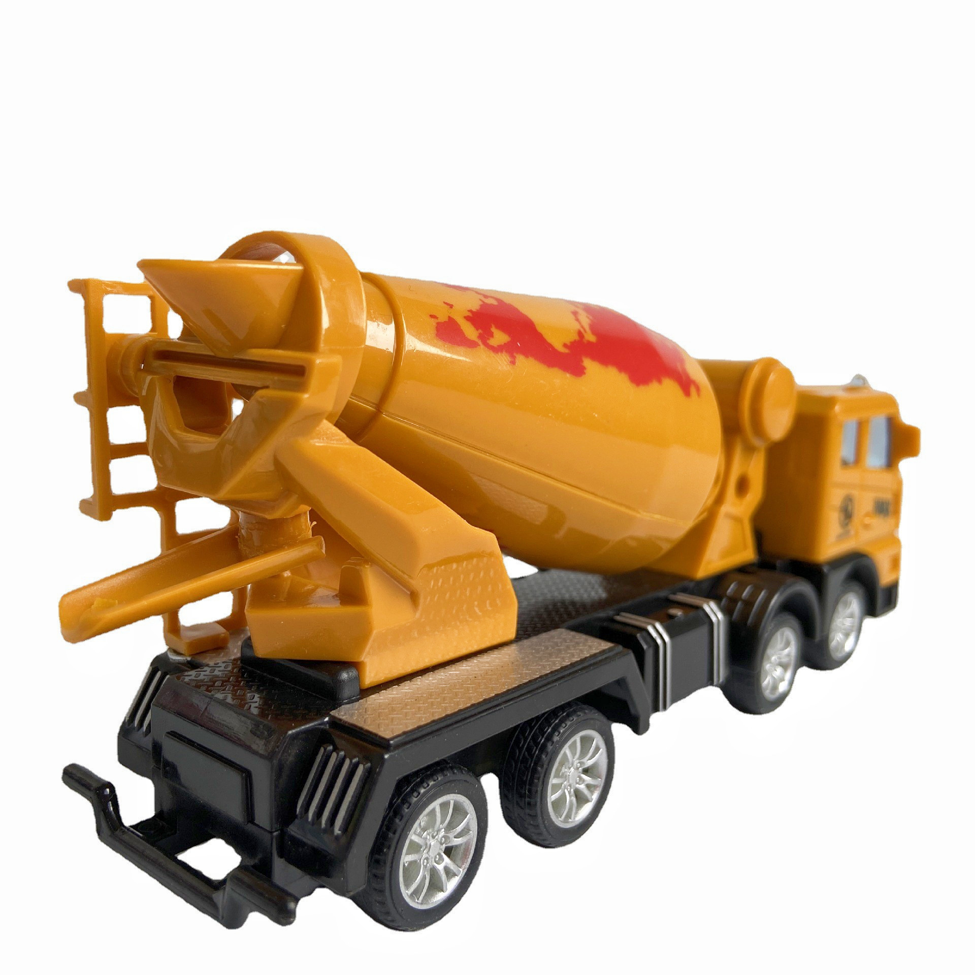 706-2展示盒惯性建筑城市工程车玩具惯性1:55水泥车模型套装