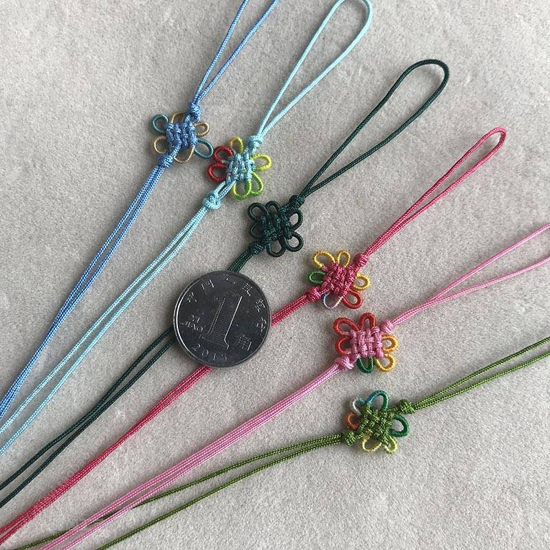 diy手编小结挂饰细结吊饰结挂件绳结现货兴隆阁工艺