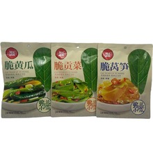 鱼乐味视脆莴笋黄瓜贡菜藕88克袋装特色小菜宿舍超市休闲零食批发