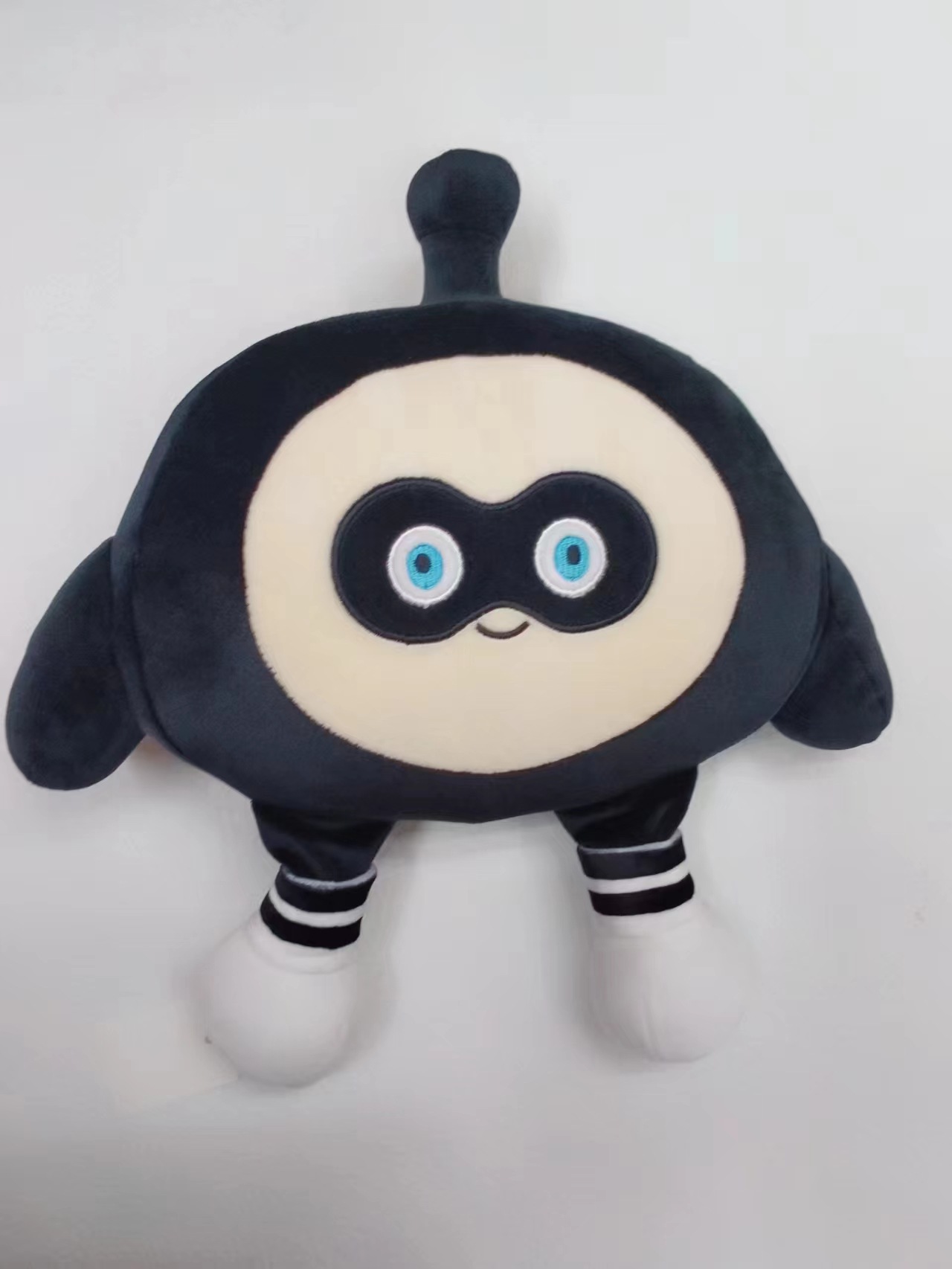 Egg Puff Doll Plush Toy Hand-Made Egg Dealer Doll Labor Reform Black Egg Doll Peripheral Pillow Party Gift