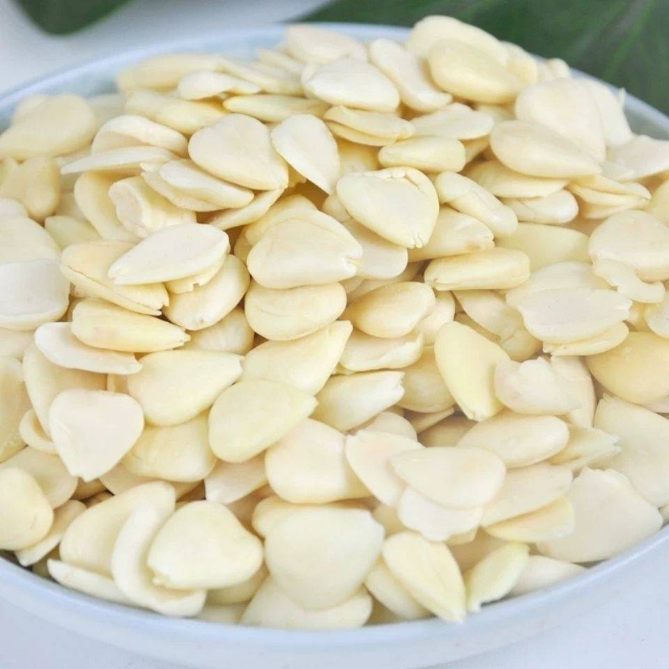 承德南杏仁片 脱衣去皮甜杏仁瓣 烘焙糕点做露露茶打豆浆煲汤原料