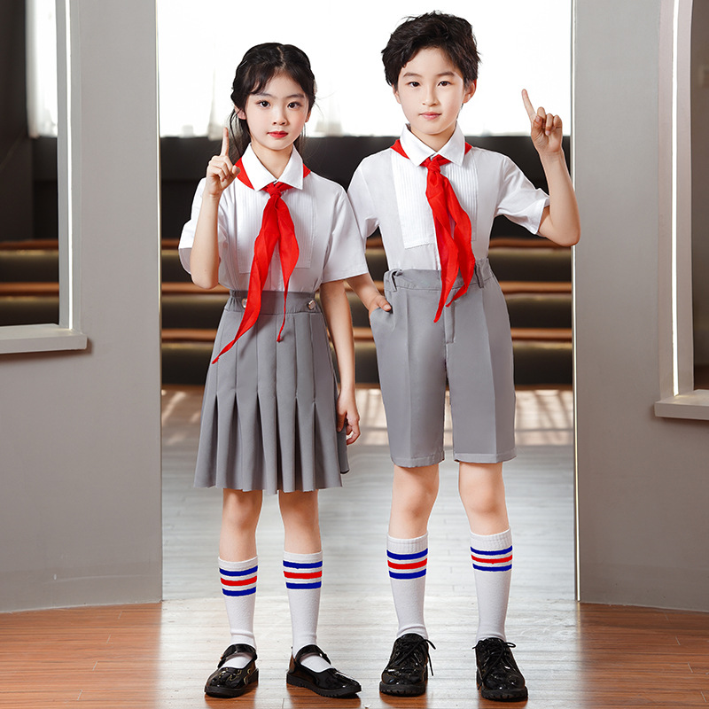 服装六一儿童节演出服合唱幼儿园表演服装主持诗歌朗诵男女童中小学生