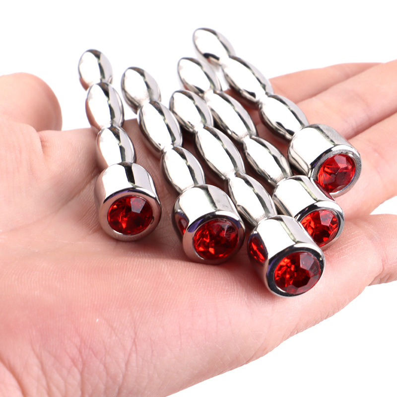 金属尿道堵马眼棒金属不锈钢马眼钉扩张器插棒阴茎插棒马眼堵