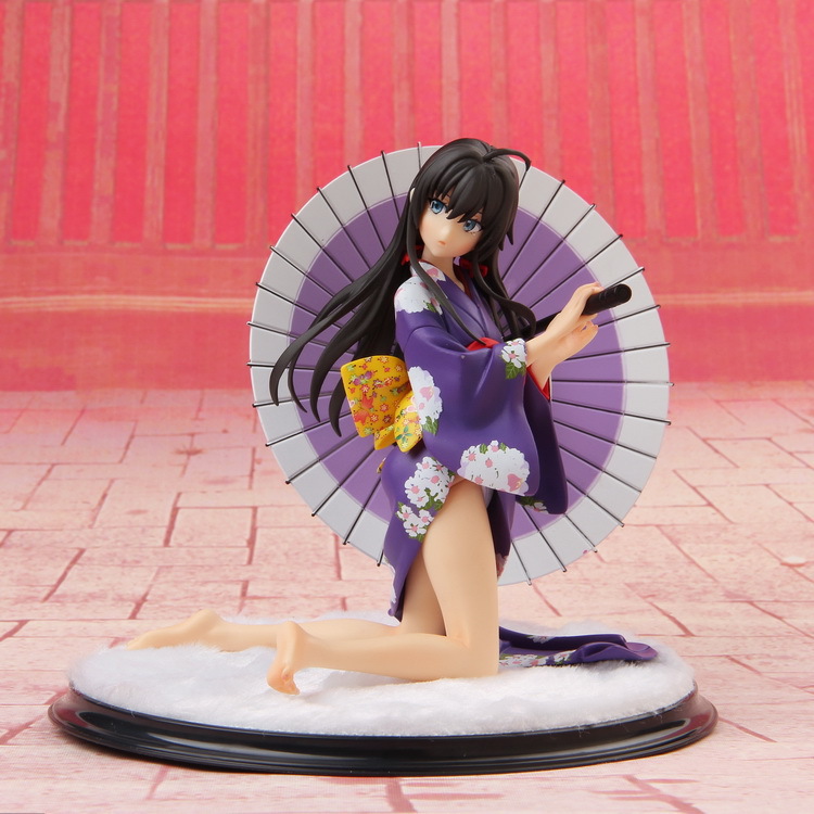 我的青春恋爱物语 和服 雪之下雪乃 撑伞 版手办模型