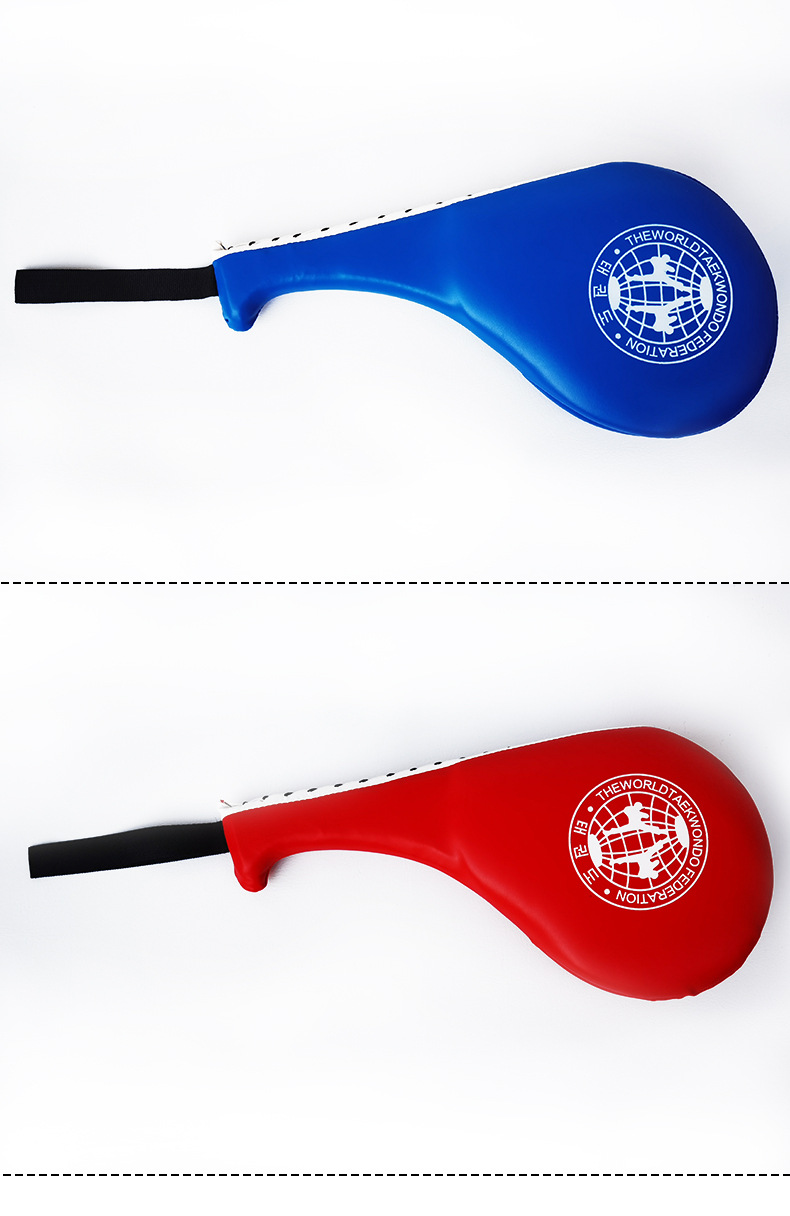 厂家货源跆拳道脚靶 鸡腿靶成人儿童训练响靶散打手靶踢靶双叶靶