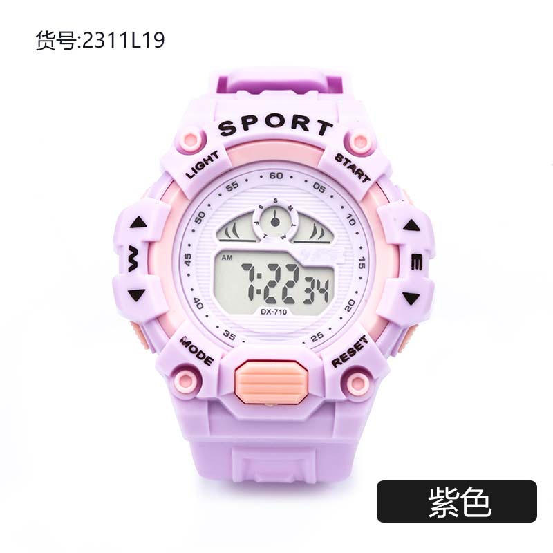 [Manufacturer] Watch Children Student Waterproof Electronic Watch Ins Style Sports Watch Wholesale Small Clear Man's and Woman's Watch