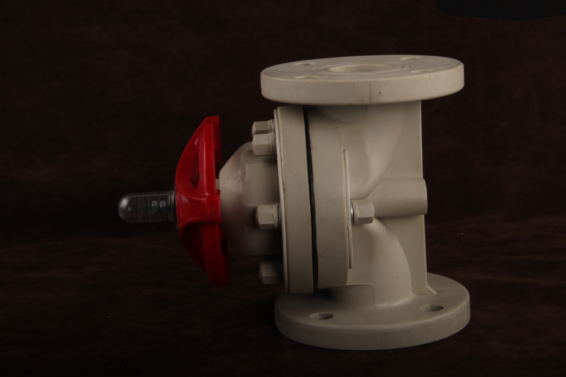 专业生产塑料pph隔膜阀防腐阀门pph法兰隔膜阀pph隔膜阀