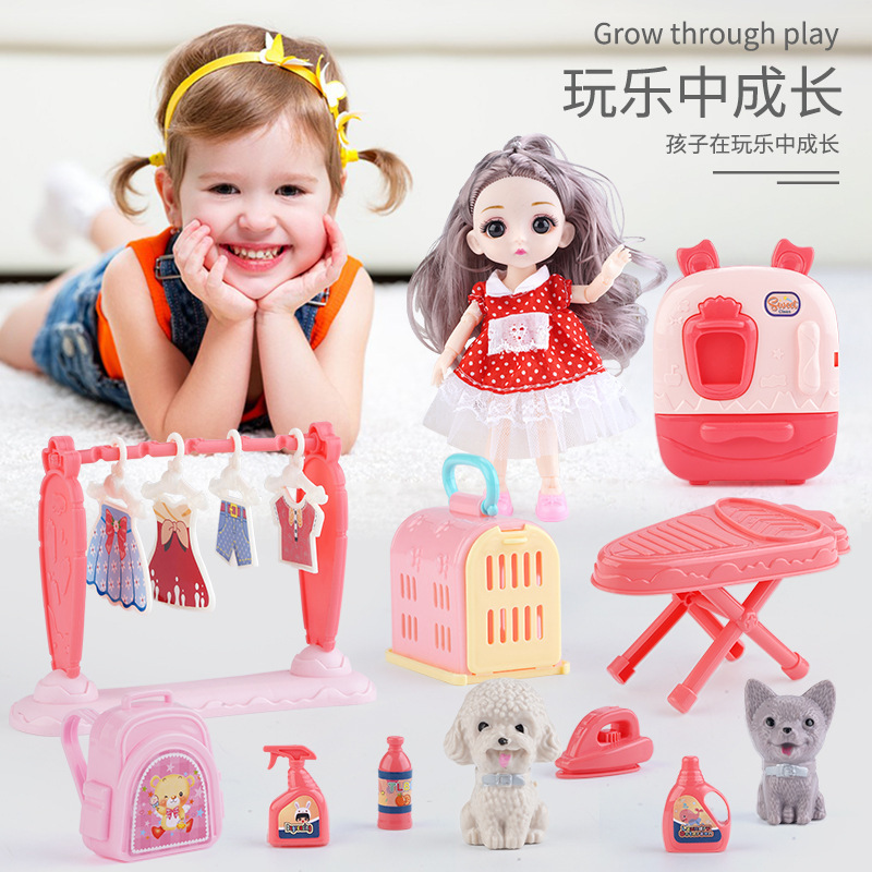 Spring Fairy Princess Doll Gift Box Children Girl Gift Set Play House Wholesale Toy Barbie Doll