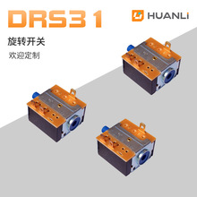 寰立厂家批发 DRS31取暖器档位旋钮旋转开关投影仪用旋转式开关