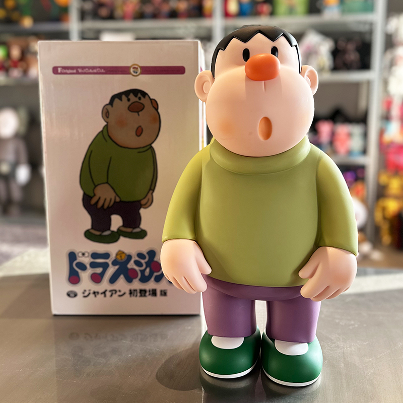 歪头胖虎大手办卡通动漫潮玩桌面小摆件玩偶玩具生日礼物男生女生