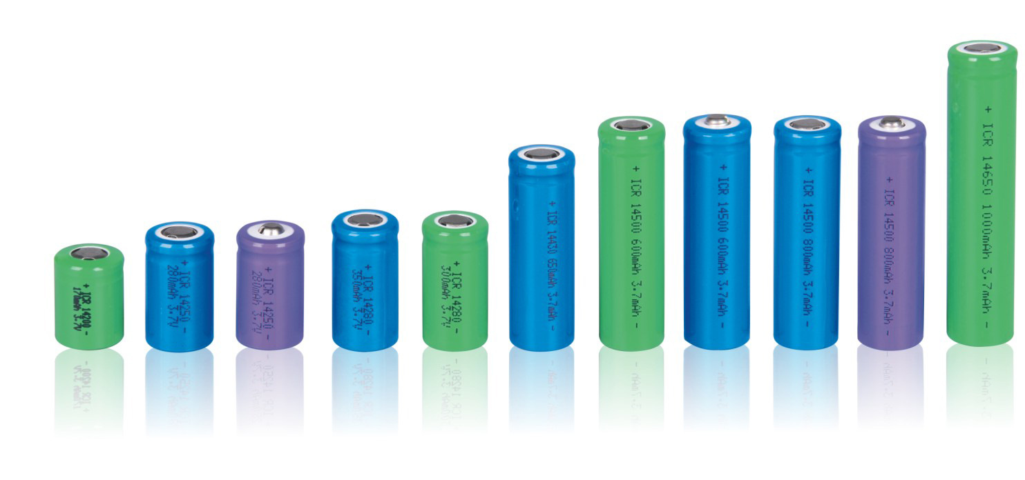 自有厂家18490充电锂电池3.7v1400mah电动牙刷手电筒