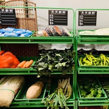 超市水果蔬菜货架展示架多功能生鲜水果店蔬菜店便利店架子