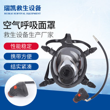呼吸面罩正压式空气呼吸面罩现货球形空气呼吸器配件空气呼吸面罩