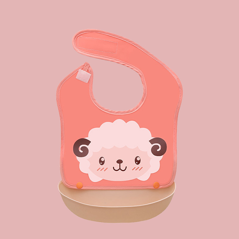 卡通儿童围兜 夏季宝宝吃饭玩耍儿童围嘴防水防脏免洗小孩食饭兜