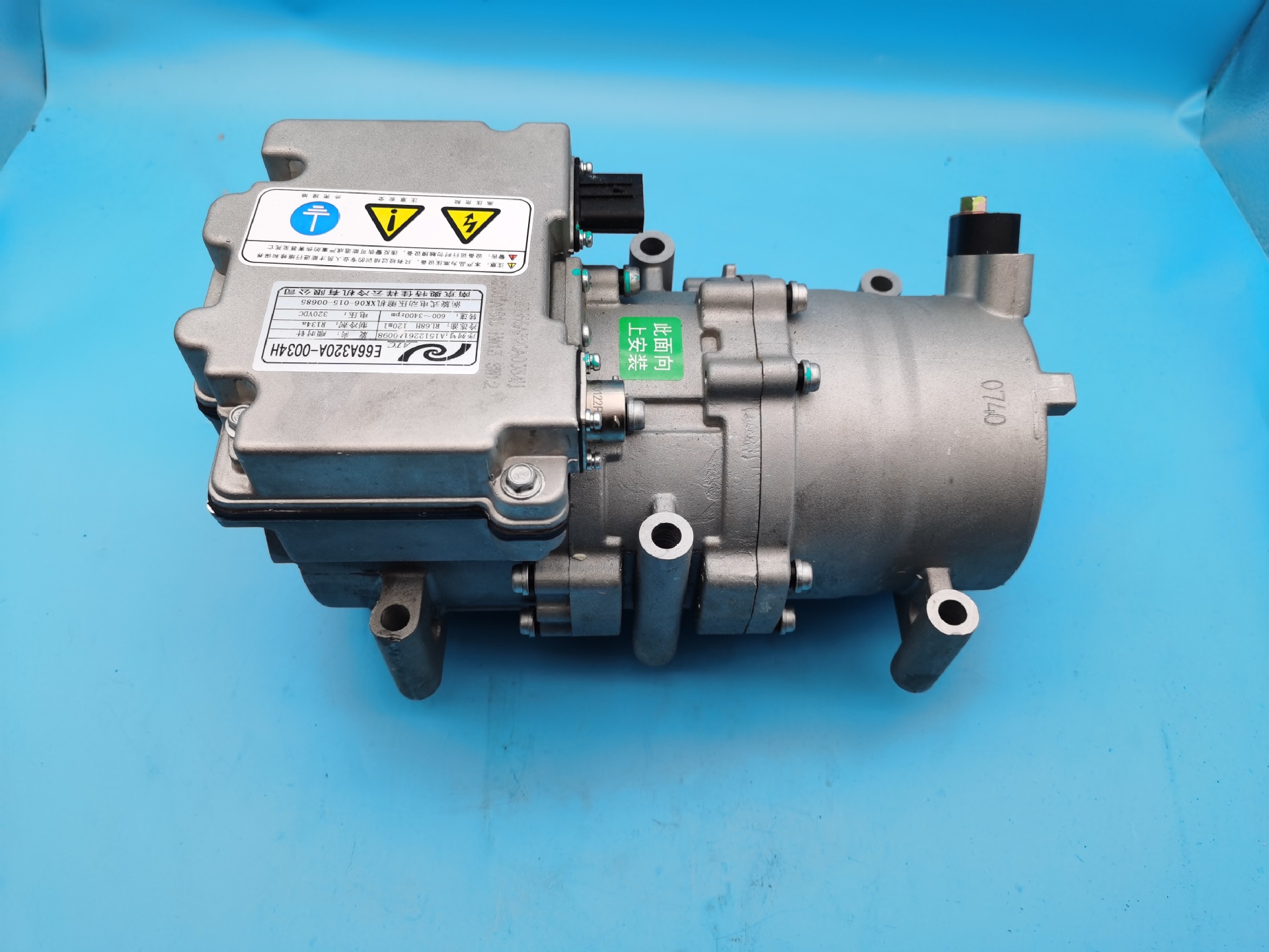 新能源客车压缩机纯电动客车公交车奥特佳e66a320a-0034h空调泵