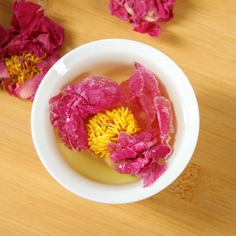 牡丹花茶整朵牡丹花球大朵洛阳牡丹花干花蕊散装批发牡丹茶花泡水