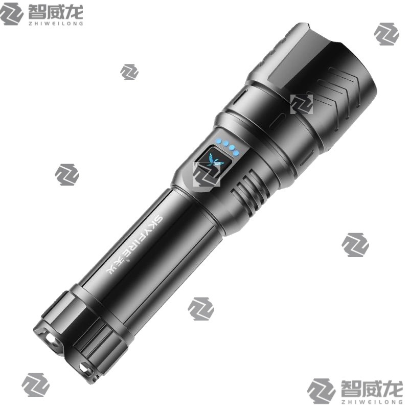 天火苍龙强光手电筒超亮激光户外露营家用远射便携超长续航照明灯