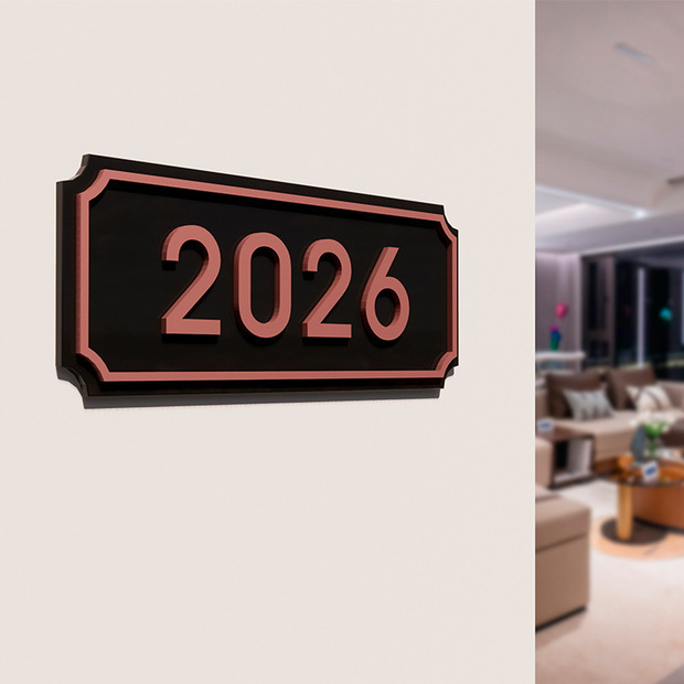 定制亚克力门牌有机玻璃茶水间门牌号标牌创意简约办公室酒店餐厅