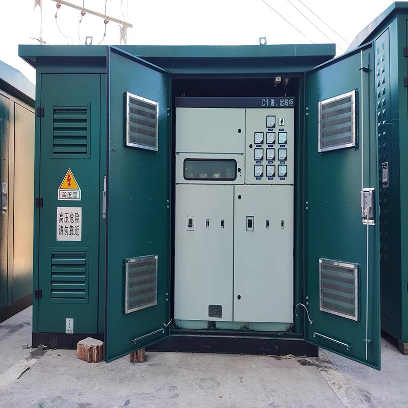 箱式变压器高压预装式配电房开闭所欧式箱变成套箱式变电站