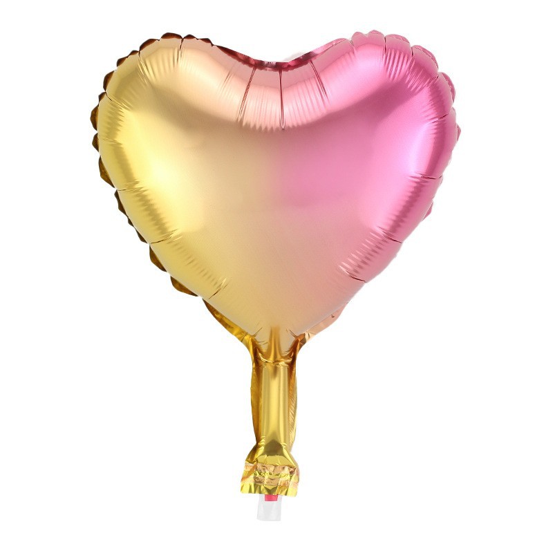Heart Love Heart Sparkling Style Aluminum Balloon Birthday Wedding Party Wedding Room Atmosphere Layout Factory Wholesale