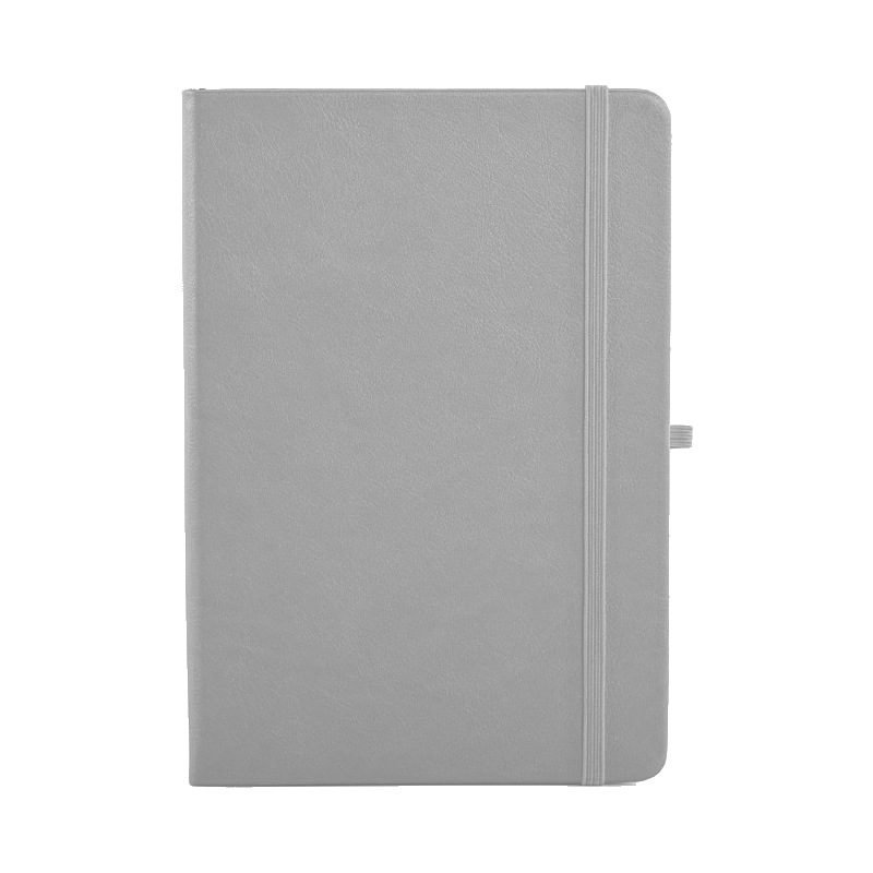 Factory Wholesale A5 Hard Leather Bandage Elastic Band Pu Soft Leather Office Notebook Printed Ogo Diary Notepad