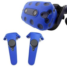 适用于htc vive pro硅胶保护套 虚拟眼镜头盔硅胶保护套VR配件