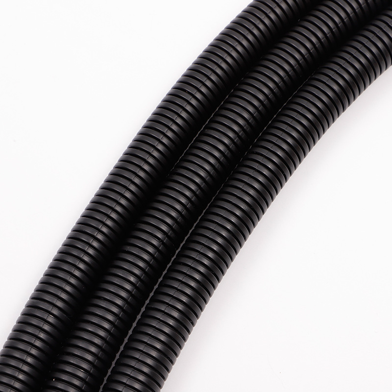 穿线塑料波纹软管加厚pe波纹管电缆电线绝缘护套管穿线管可开口