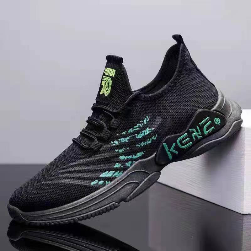 2022 √ New Old Beijing Male Sports Shoes Fashion Trend Student Korean Breathable Comfortable Running Shoes