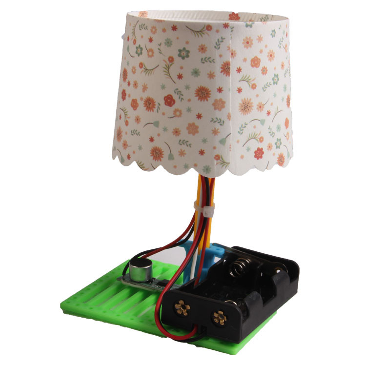 声控台灯科技小制作实验材料包小学生物理科学教材diy手工发明