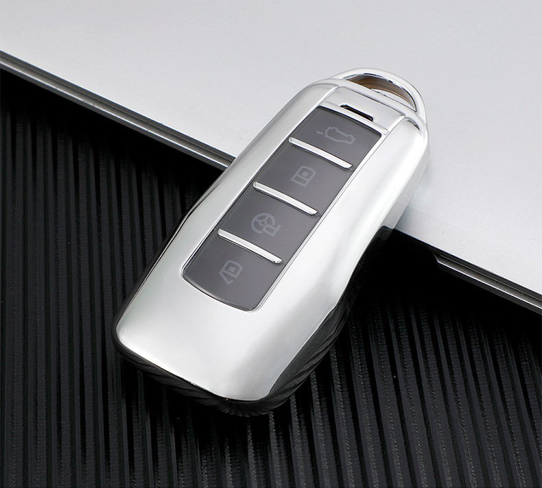 适用于小鹏g3钥匙套p7汽车配件遥控器保护壳内饰包改装扣高档男女