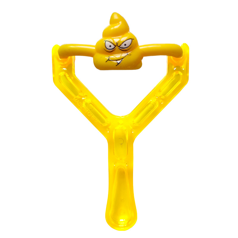 Cross-Border Creative Catapult Potty Slingshot Poop Stool Vent Trick Funny Wall Climbing Poop Funny TikTok Men and Women Toys