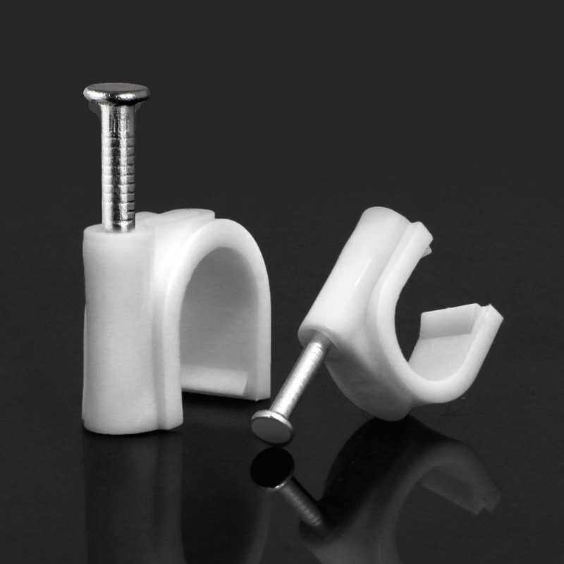 线卡钢钉线卡子网线钉电线固定钉墙钉塑料线扣线卡钉线码卡排线夹