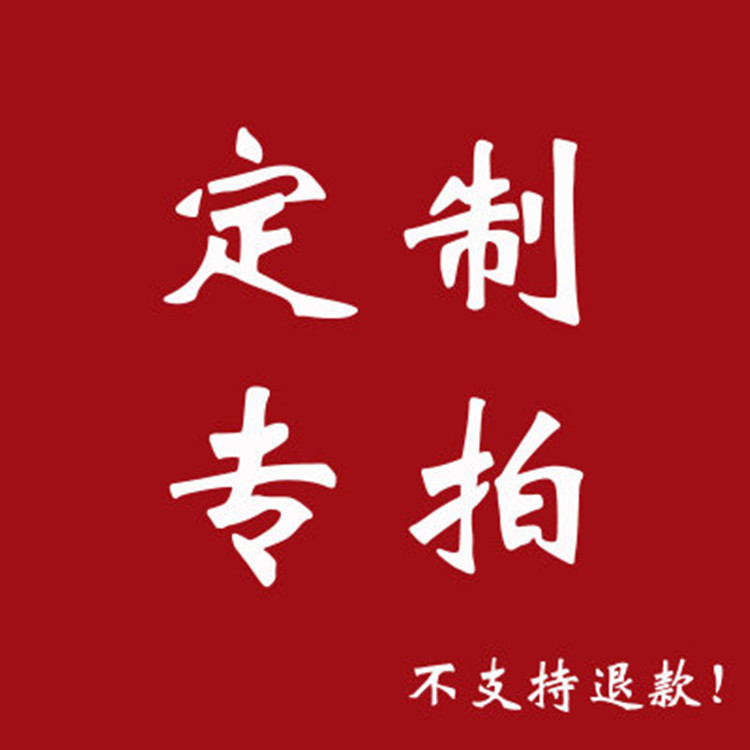 定制专拍链接请勿乱拍!概不退款来图来样定制可加logo可看图出版
