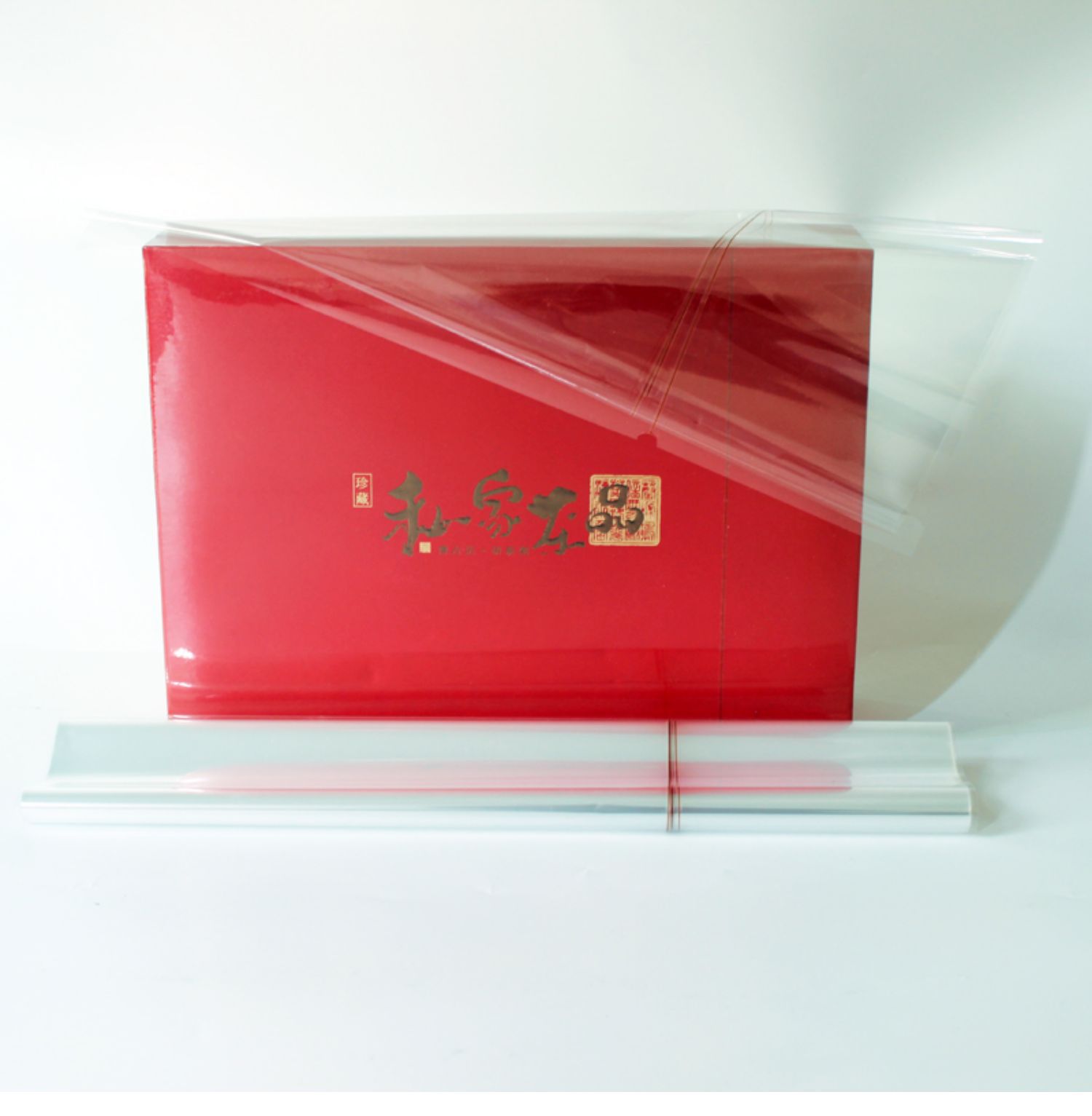 bopp烟膜烟包膜热封膜烟封膜拉丝膜热收缩膜茶叶包装盒礼盒塑封膜