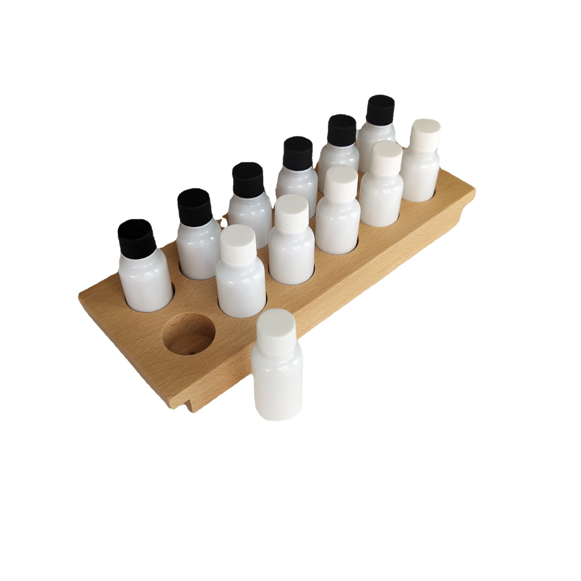 蒙氏教具蒙台梭利感官教具国际版/专业嗅觉瓶 早教幼儿嗅觉练习