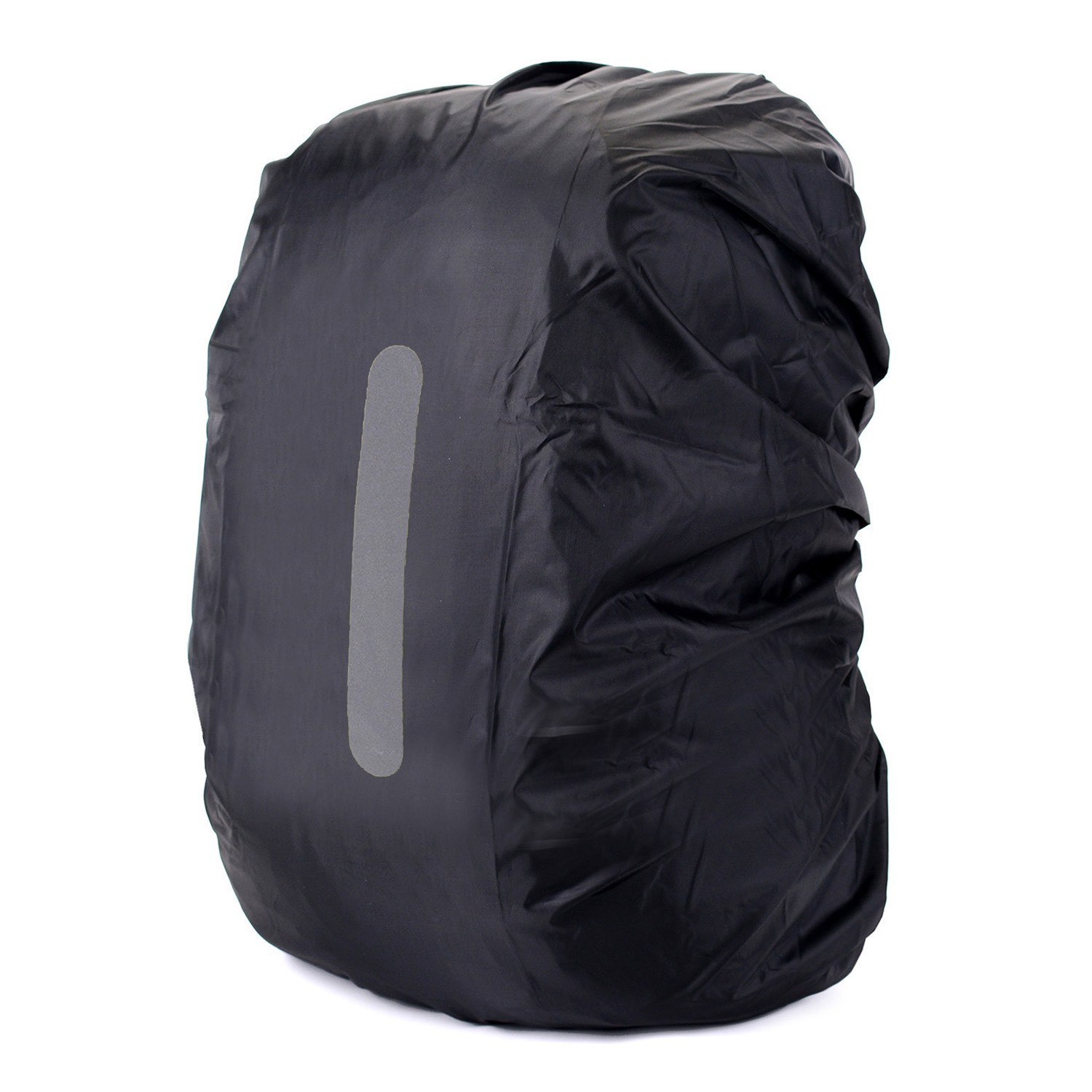Cross-Border Supply Hot Backpack Rain Cover Outdoor Night Travel Reflective Rain Cover Reflective Sign Schoolbag Waterproof Cover