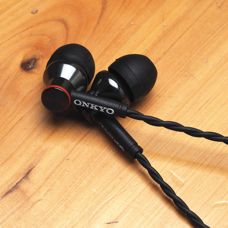 库存全新日本行货 onkyo/安桥e200 hifi发烧耳机入耳式神器经典