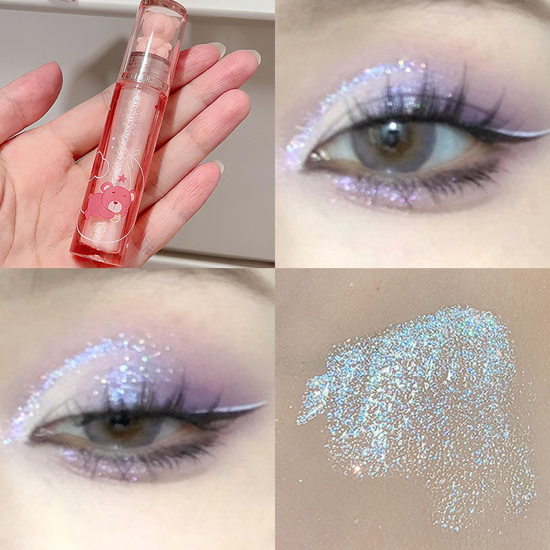 Sensory Party Dream Pearl Liquid Liquid Eye Shadow Clear Thin and Glittering Eye Makeup Cool White Makeup Cross-Border Wholesale