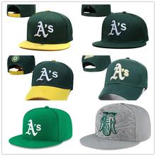 【Oakland Athletics】棒球帽男女可调节情侣弯檐鸭舌帽遮阳帽