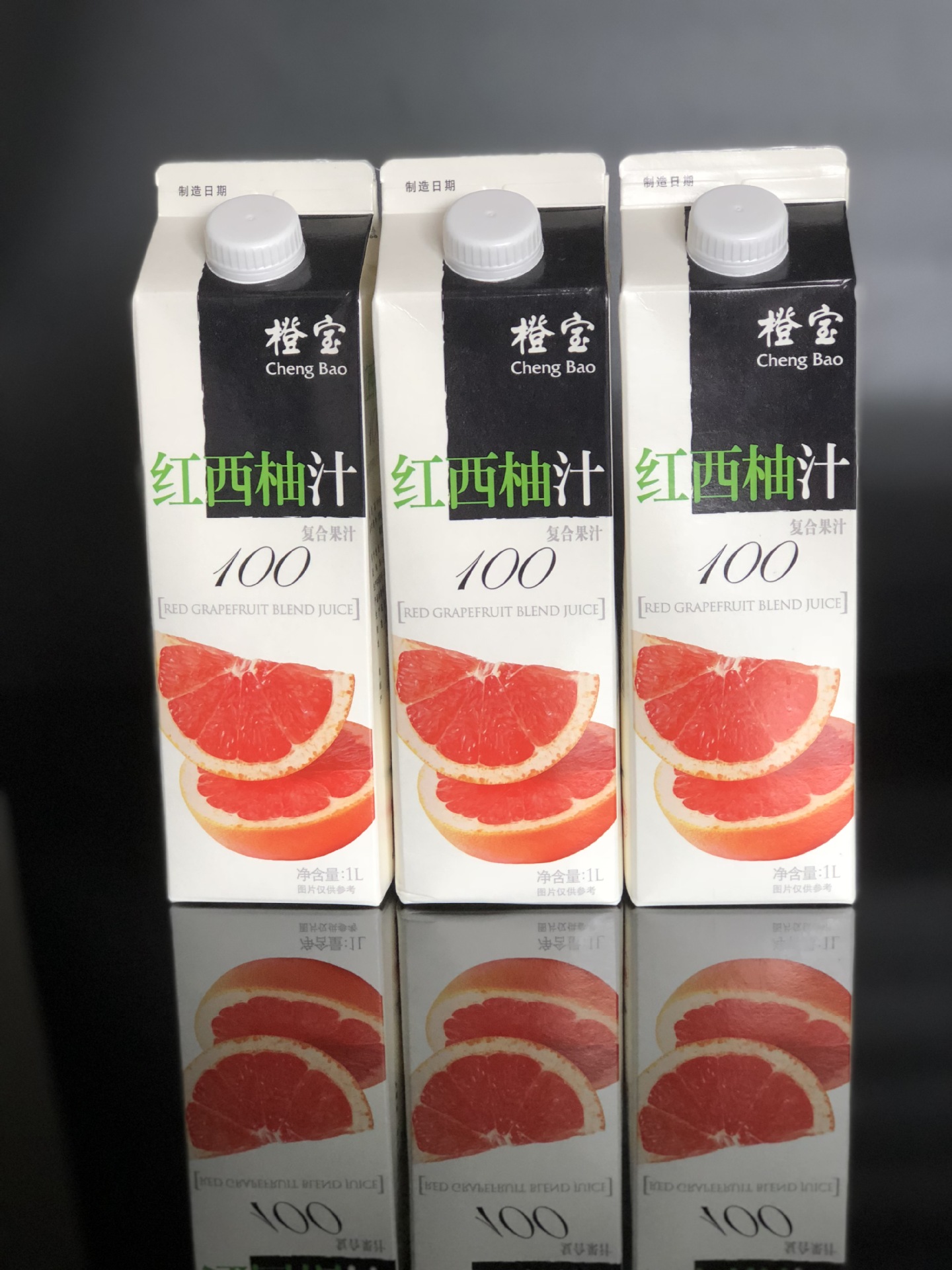 橙宝橙汁纯果汁饮料 苹果汁1l一箱 12盒 西柚汁菠萝汁