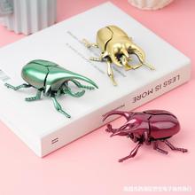 仿真甲壳虫模型儿童发条小玩具爬行昆虫小学生奖品幼儿园礼品