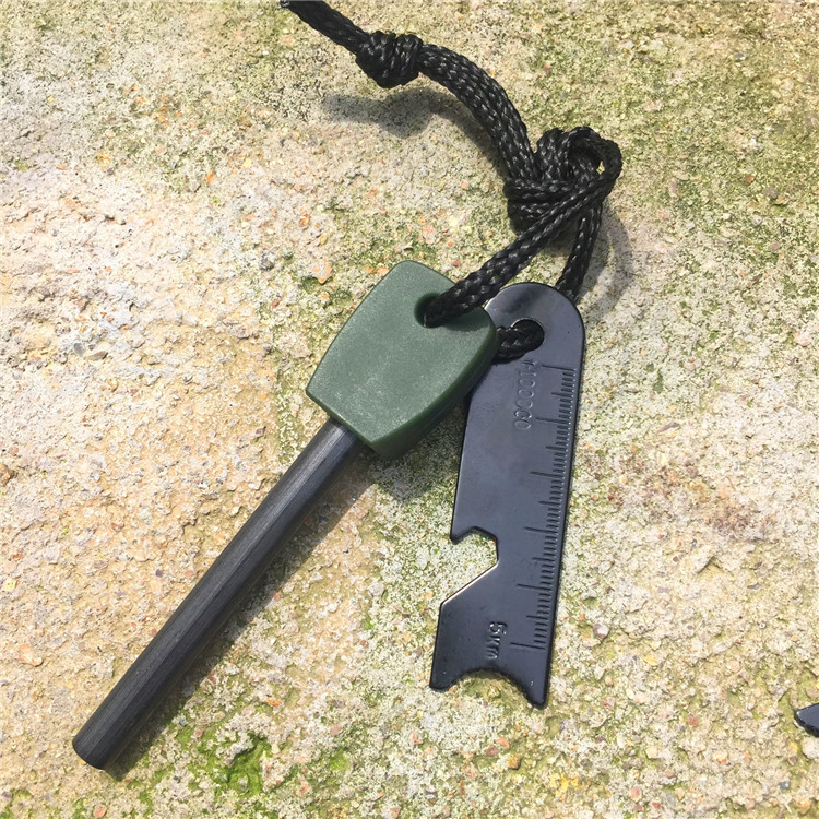 荒野求生打火石 打火棒 火石镁棒防水野外生存装备点火器户外取火