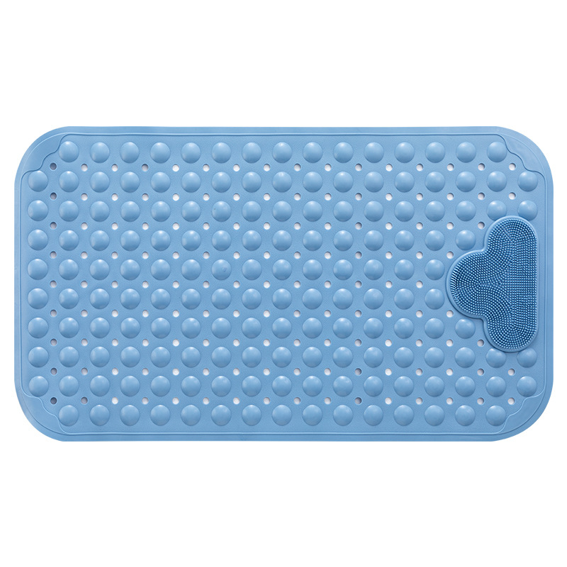 Bathroom Non-Slip Mat Shower Room Bathroom Bath Mat Children's Drop-Resistant Foot Mat Environmental Protection TPE Massage Mat