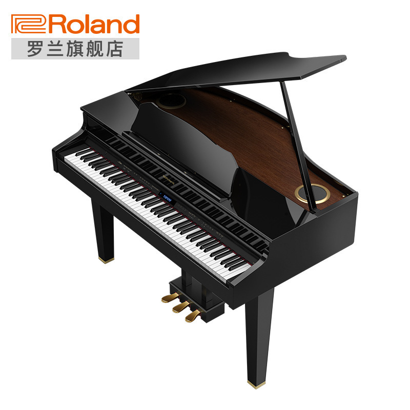 roland罗兰 gp607 迷你三角数码钢琴 88键pha-50键盘 时尚新款