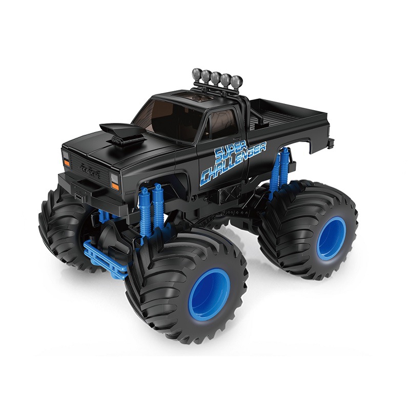4g全比例1:16超大轮赛事越野攀爬高速大脚车遥控模型车男孩玩具