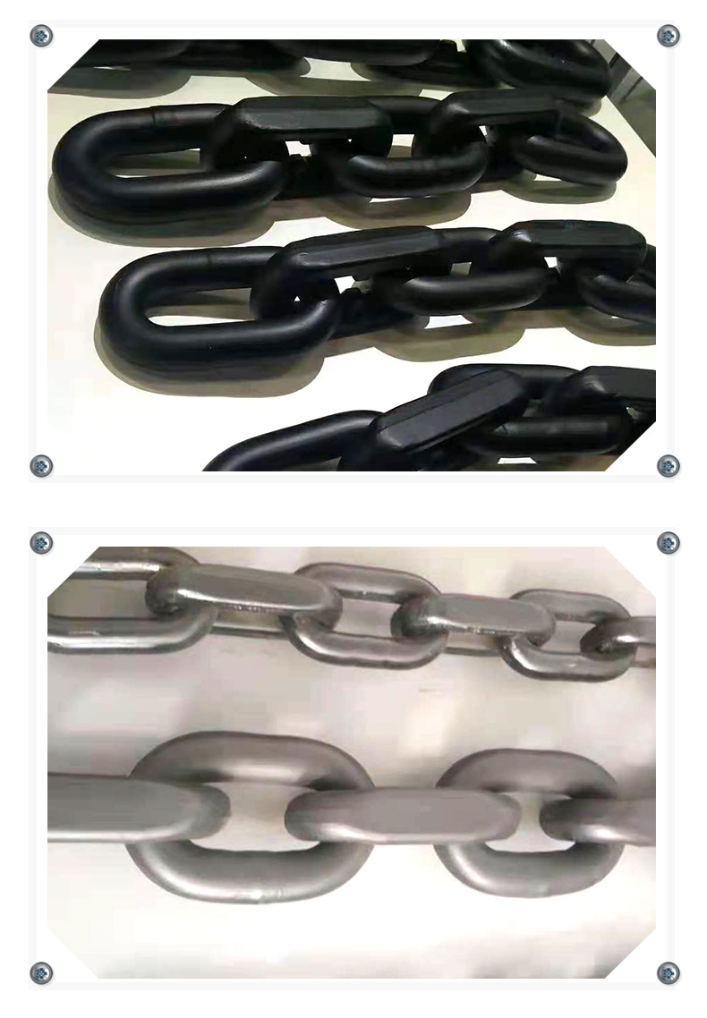 矿用高强度扁平链条索具铁链起重链条拉力大定制工业起重扁平链条