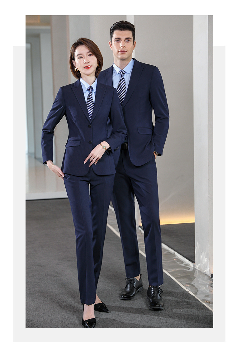 新款人字纹西服外套女士商务套装三件套面试会议修身气质职业工装