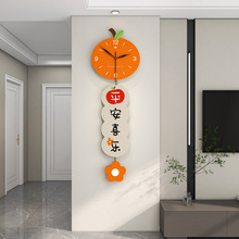 网红个性创意时钟挂钟客厅玄关背景装饰现代简约艺术钟表挂墙家用