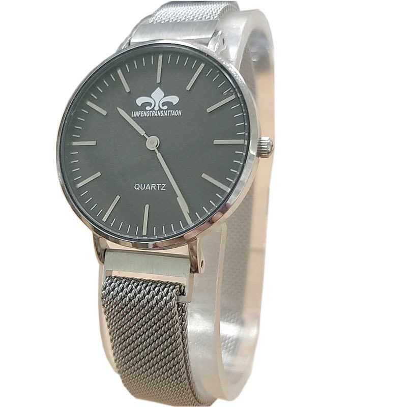 一件代发超薄32mm表盘精钢石英手表 女款米兰表带学生手表批发